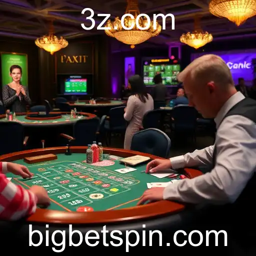 Experiência Imersiva: Jogos 'Ao Vivo' no BigBet